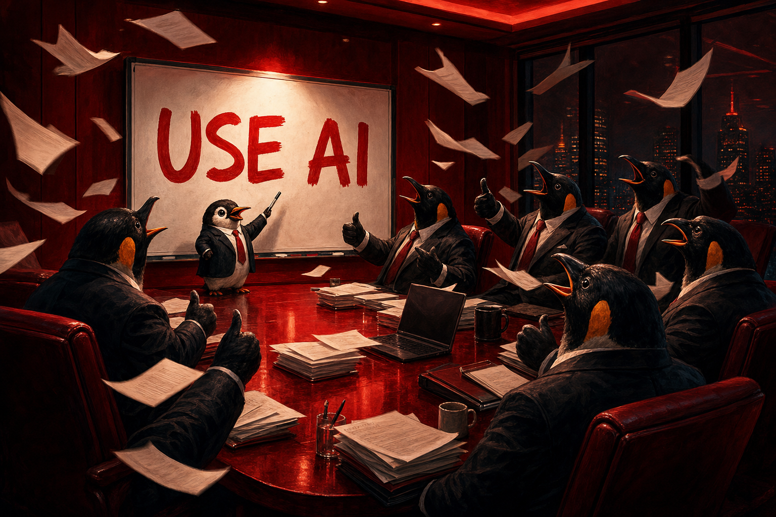 Below the Ice — The Mania Tax: How AI Hype Warps the Way Big Companies Decide